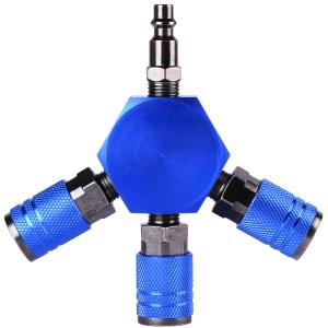 3-Way Flat Hex Air Connector